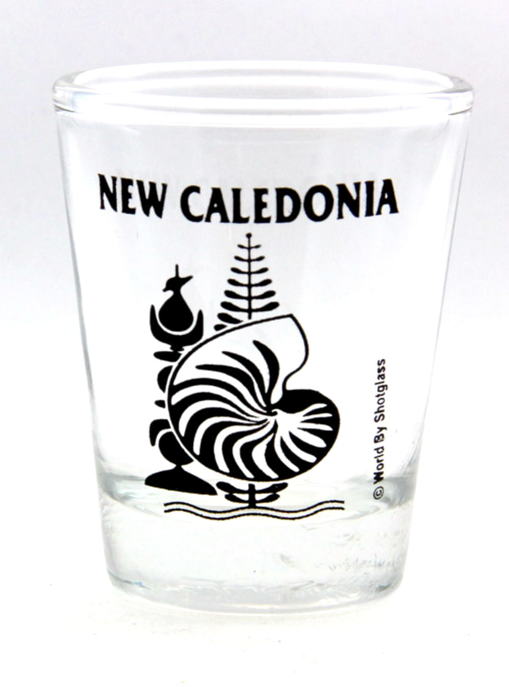 New Caledonia Coat Of Arms Shot Glass