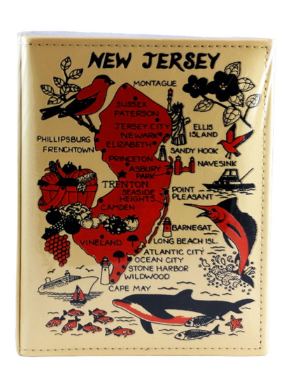 New Jersey Embossed Photo Album 200 Photos / 4x6