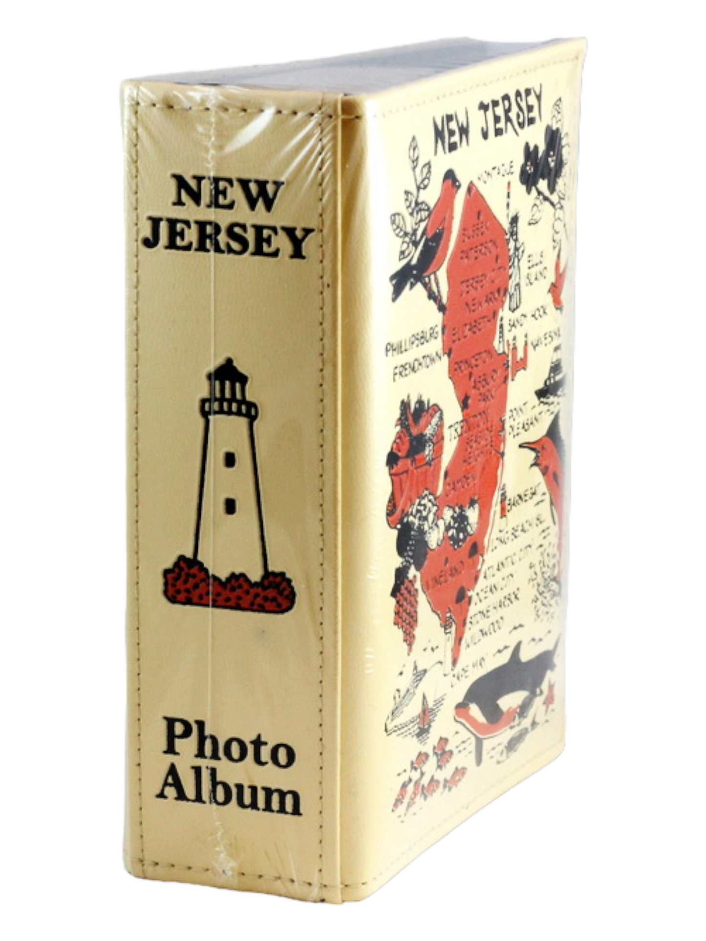 New Jersey Embossed Photo Album 100 Photos / 4x6