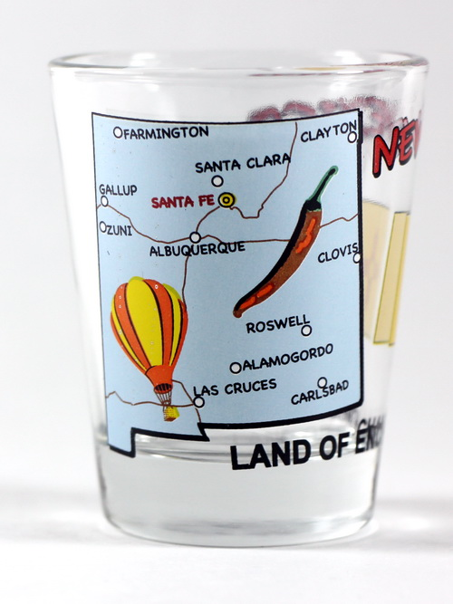 New Mexico The Land Of Enchantment State All-American Collection Shot Glass