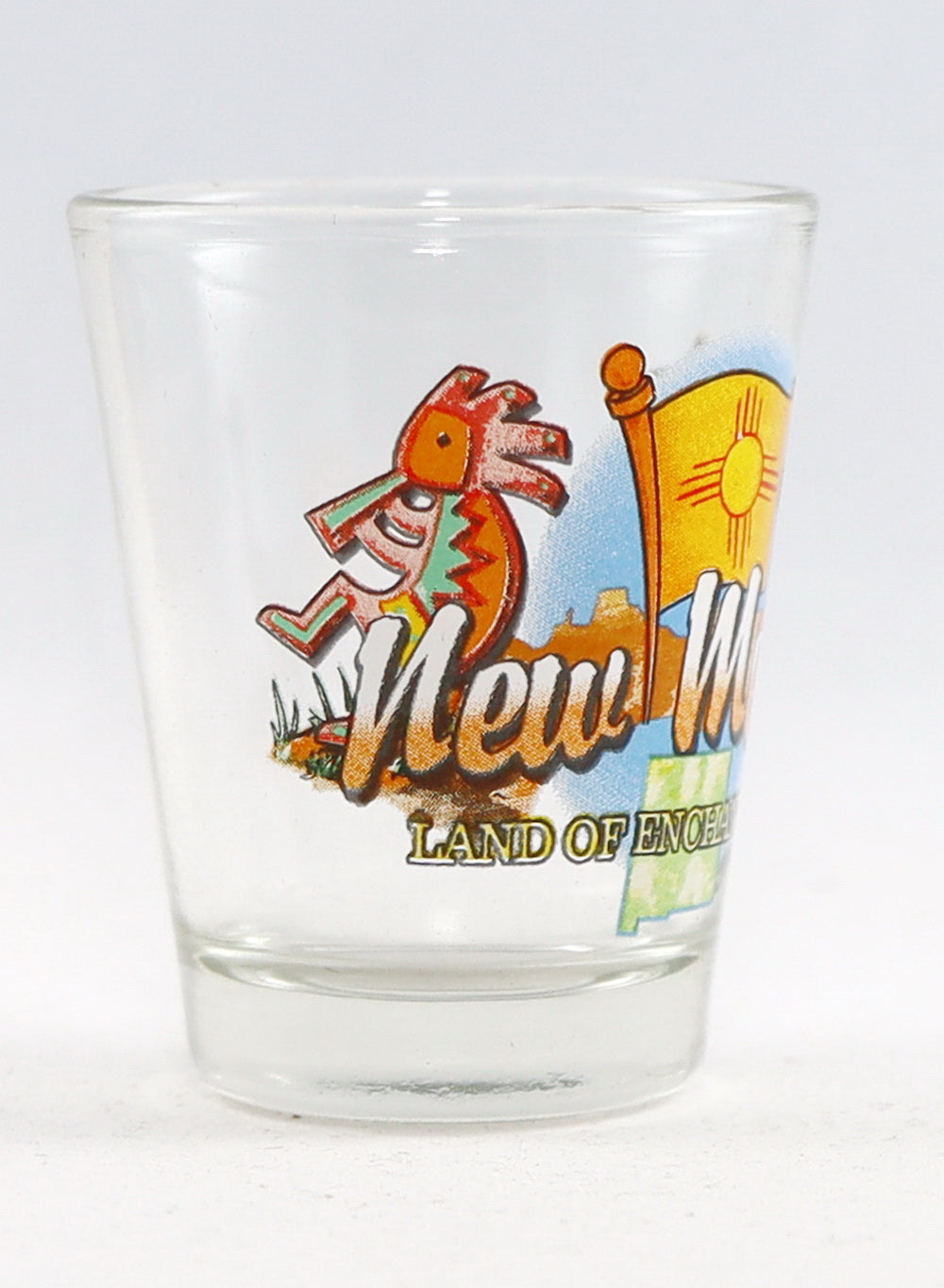 New Mexico Land Of Enchantment State Elements Shot Glass