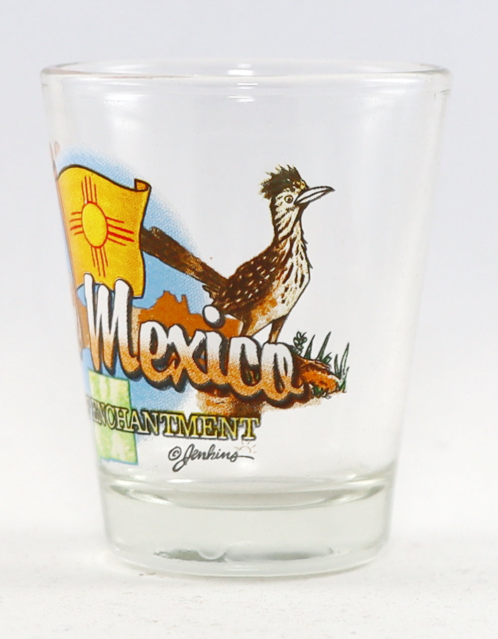 New Mexico Land Of Enchantment State Elements Shot Glass