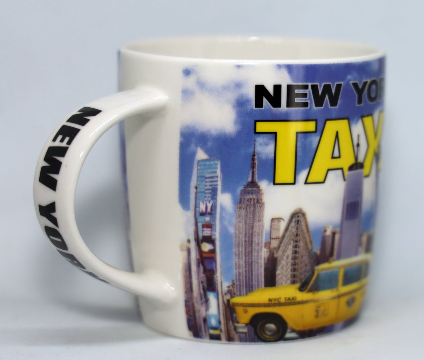 New York Yellow Taxi Cab Boxed Coffee Mug 12 oz