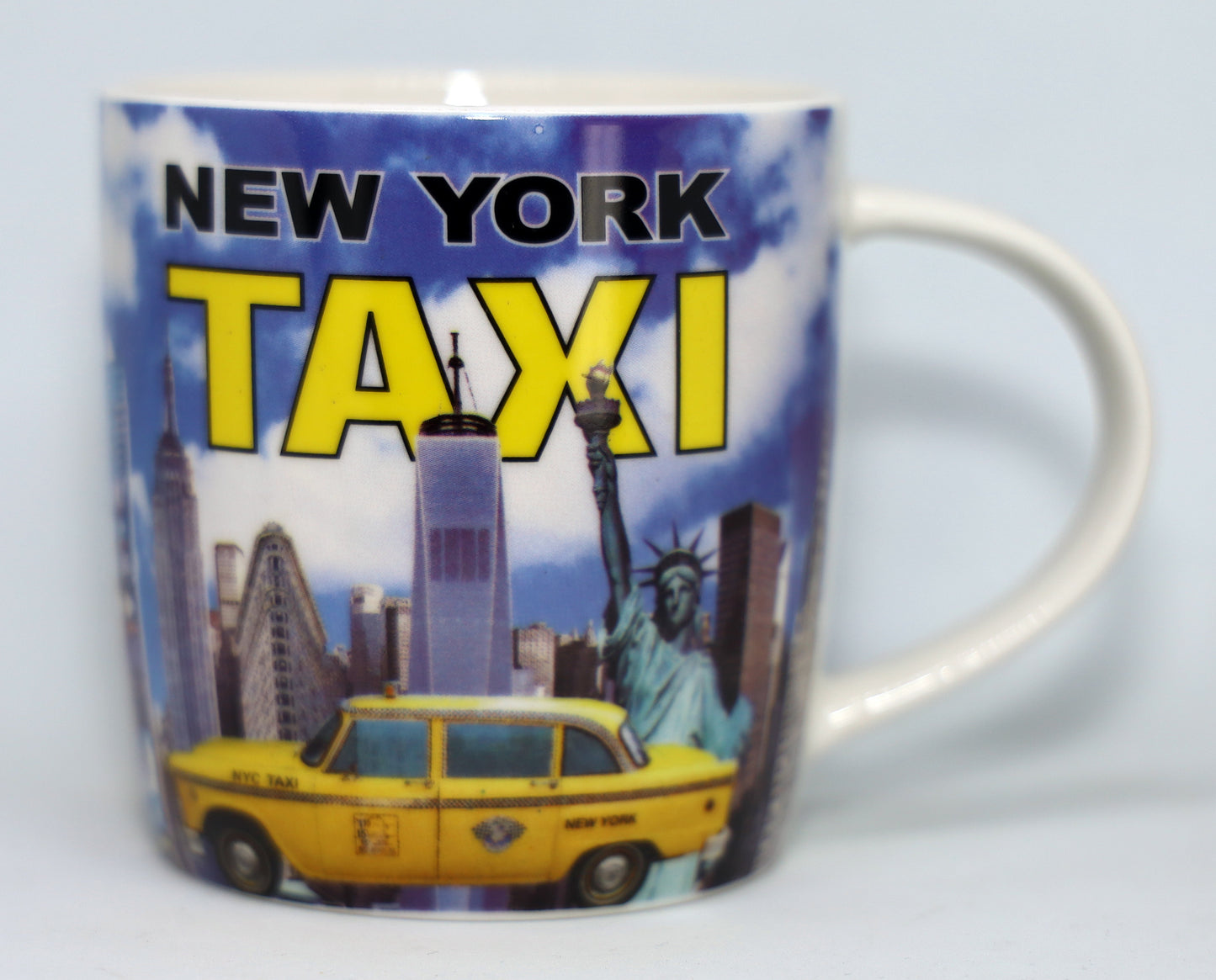 New York Yellow Taxi Cab Boxed Coffee Mug 12 oz