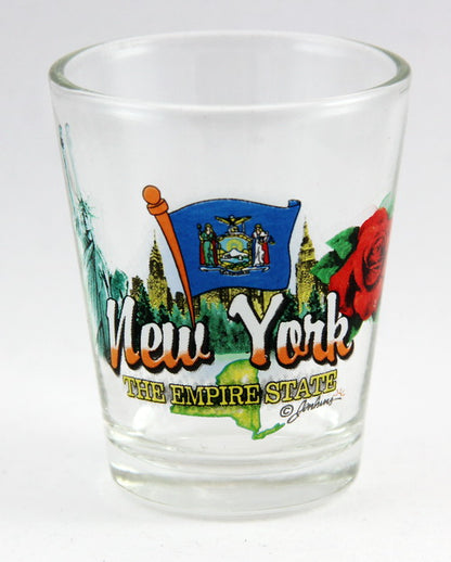 New York United States USA Souvenir Boxed Shot Glass Set (Set of 6)
