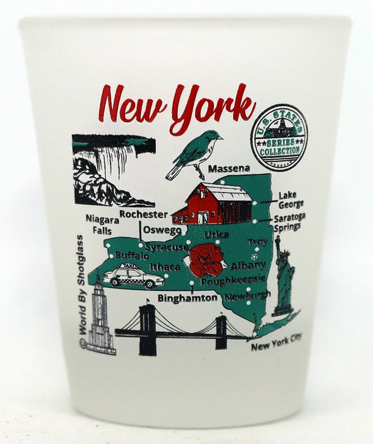 New York US States Series Collection Shot Glass