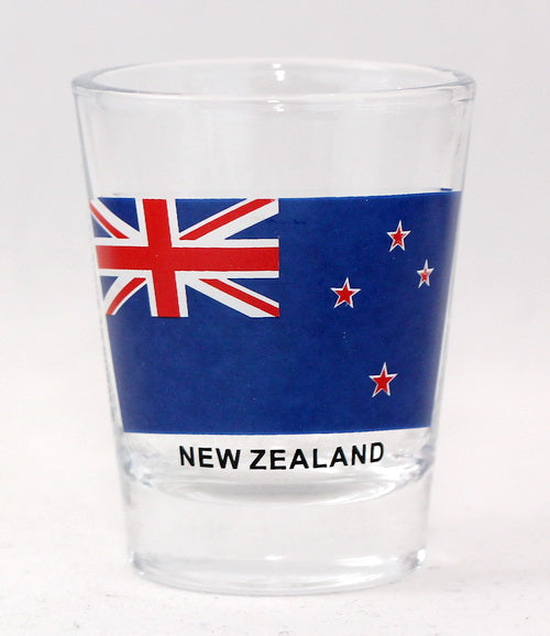 New Zealand Flag Shot Glass