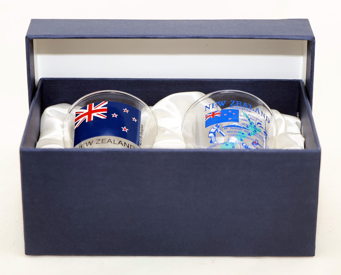 New Zealand Souvenir Boxed Shot Glass Set (Set of 2)
