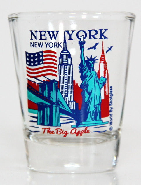 New York Great American Cities Collection Shot Glass