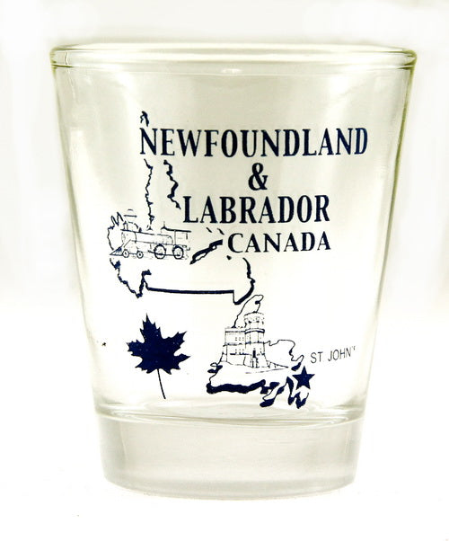 Newfoundland &amp; Labrador Canada (5 in Series of 13) Shot Glass