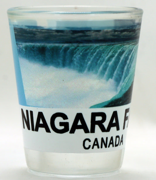 Niagara Falls Canada Color Photo Shot Glass