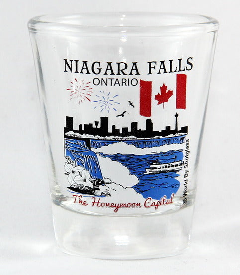 Niagara Falls Ontario Canada Great Canadian Cities Collection Shot Glass