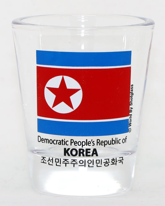 North Korea Shot Glass