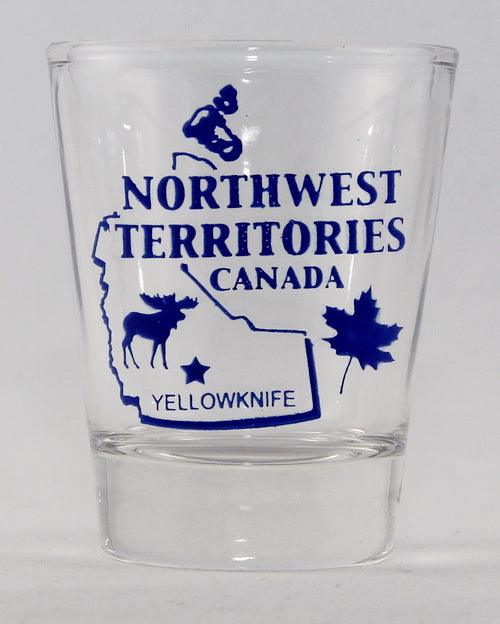 Northwest Territories Canada (6 in Series of 13) Shot Glass