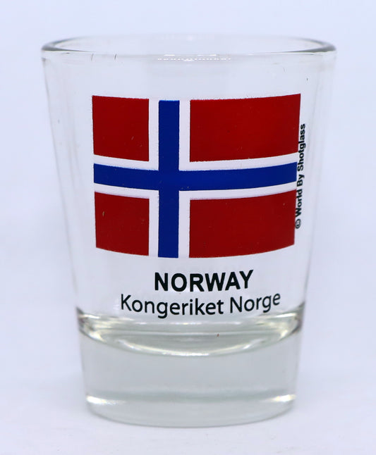 Norway Flag Shot Glass