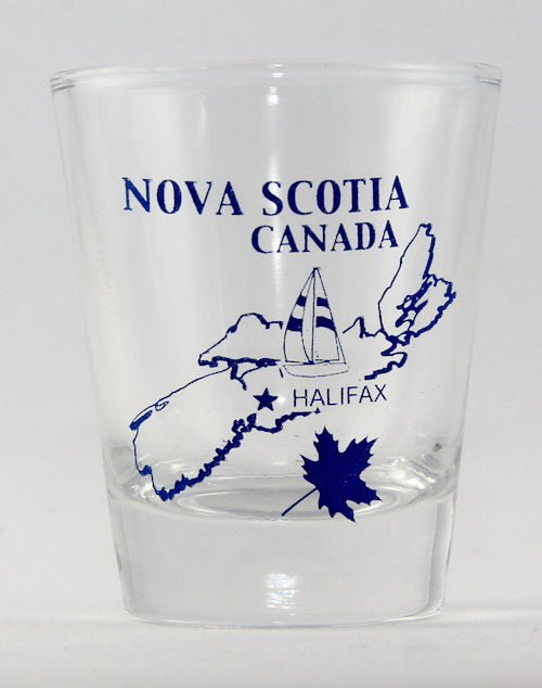 Nova Scotia Canada (7 in Series of 13) Shot Glass