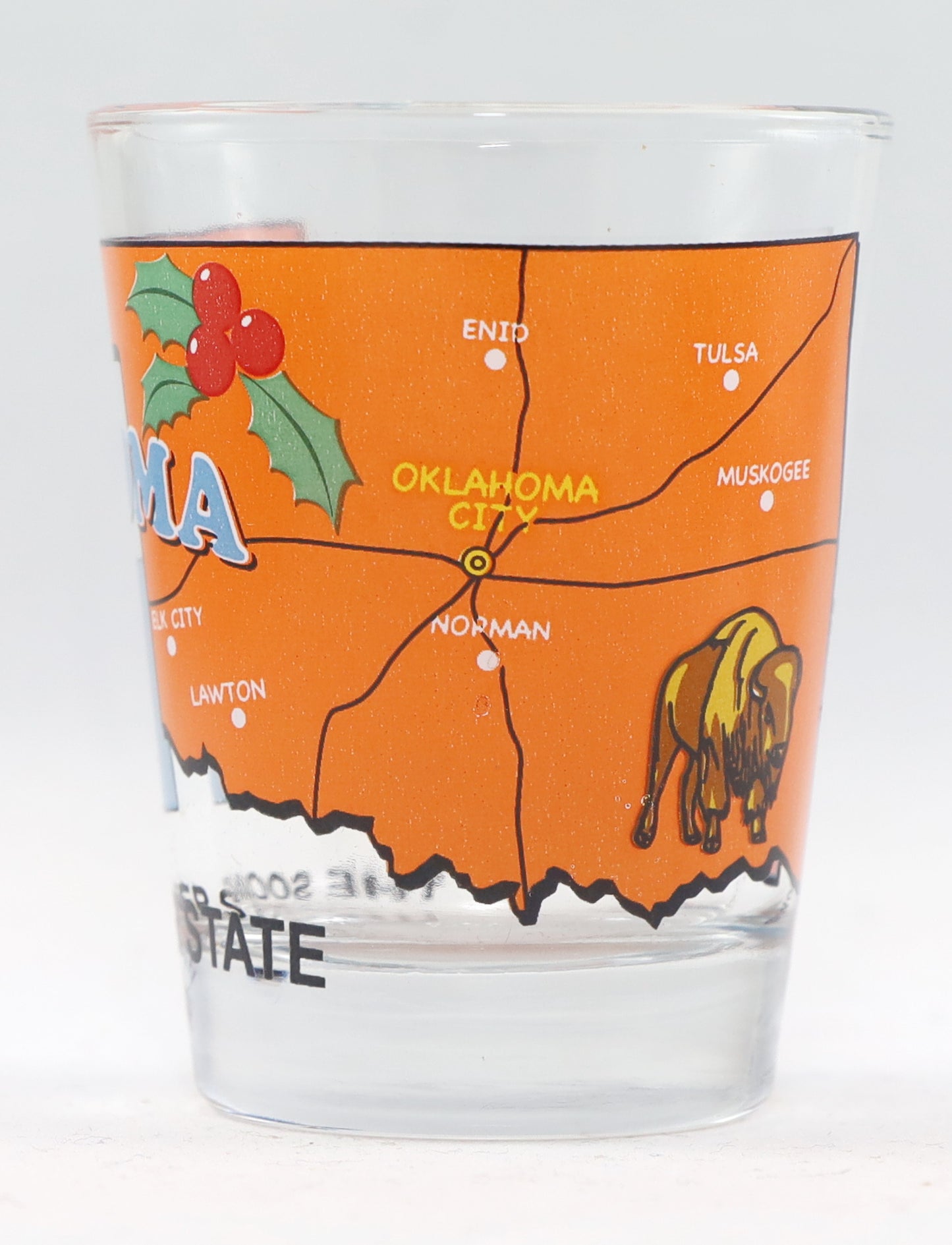 Oklahoma The Sooner State All-American Collection Shot Glass