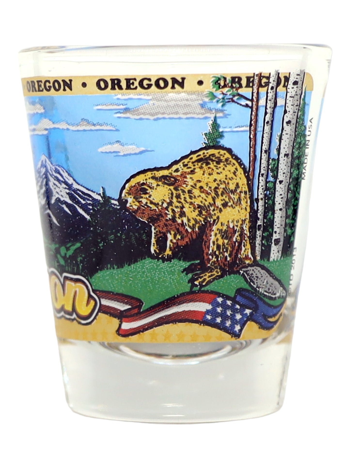 Oregon State Wraparound Shot Glass