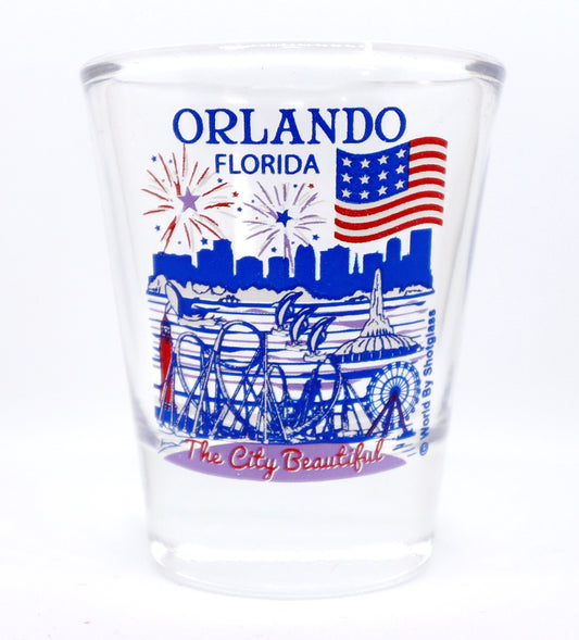 Orlando Florida Great American Cities Collection Shot Glass