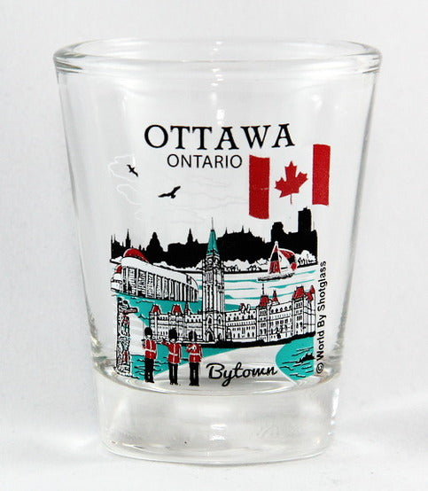 Ottawa Ontario Canada Great Canadian Cities Collection Shot Glass