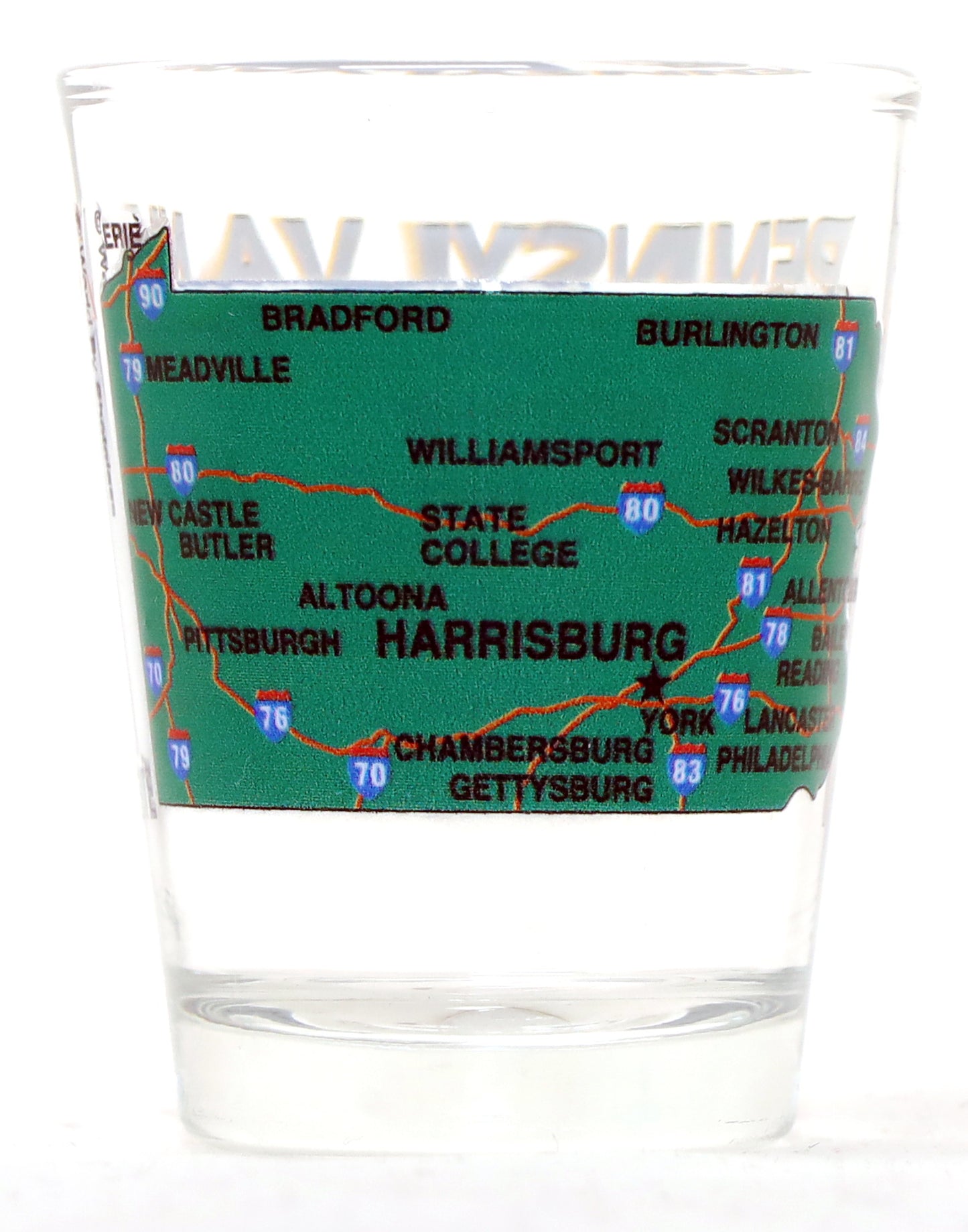 Pennsylvania The Keystone State All-American Collection Shot Glass