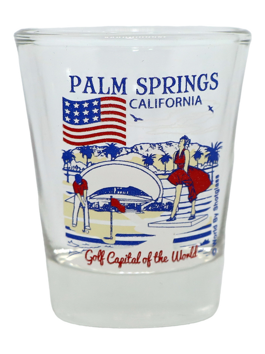 Palm Springs California Great American Cities Collection Shot Glass