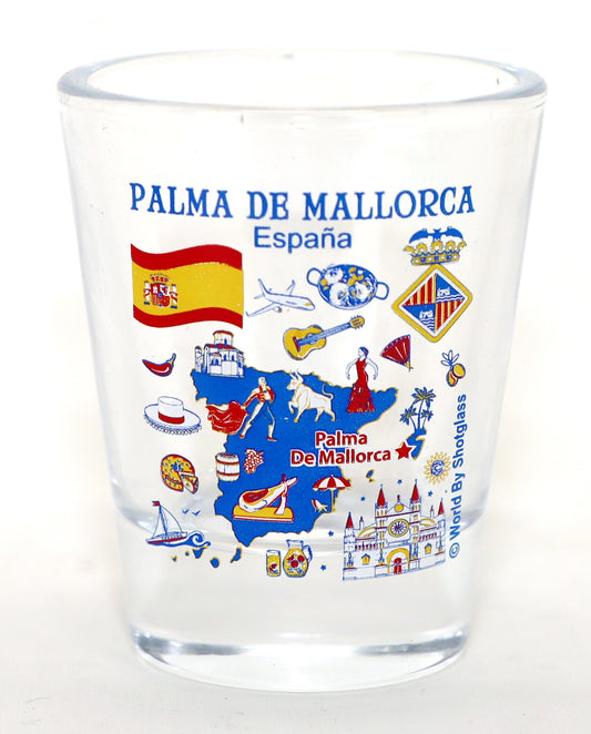 Palma De Mallorca Spain Great Spanish Cities Collection Shot Glass