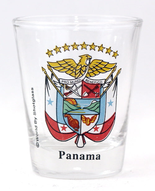 Panama Coat Of Arms Shot Glass