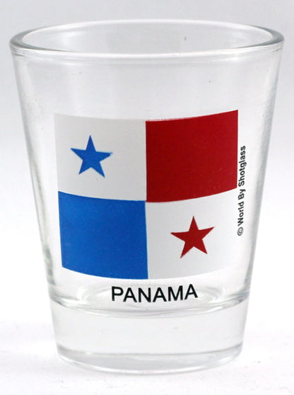 Panama Central America Boxed Shot Glass Set (Set of 2)