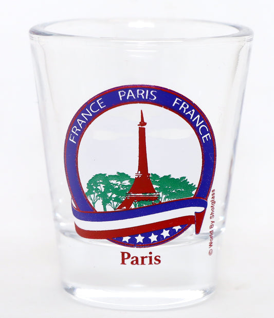 Paris France Eiffel Tower Shot Glass