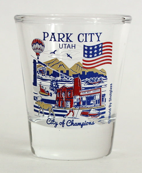 Park City Utah Great American Cities Collection Shot Glass