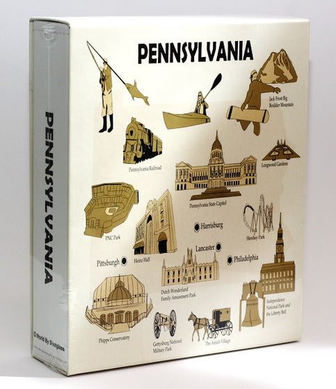 Pennsylvania Embossed Photo Album 200 Photos / 4x6