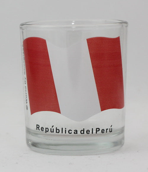 Peru Flag Shot Glass