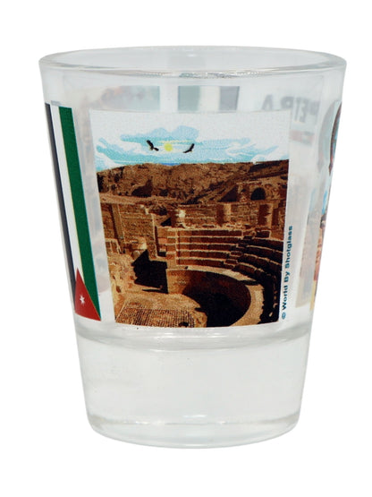 Petra Jordan Wonders of the World Collection Shot Glass