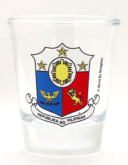 Philippines Souvenir Boxed Shot Glass Set (Set of 2)