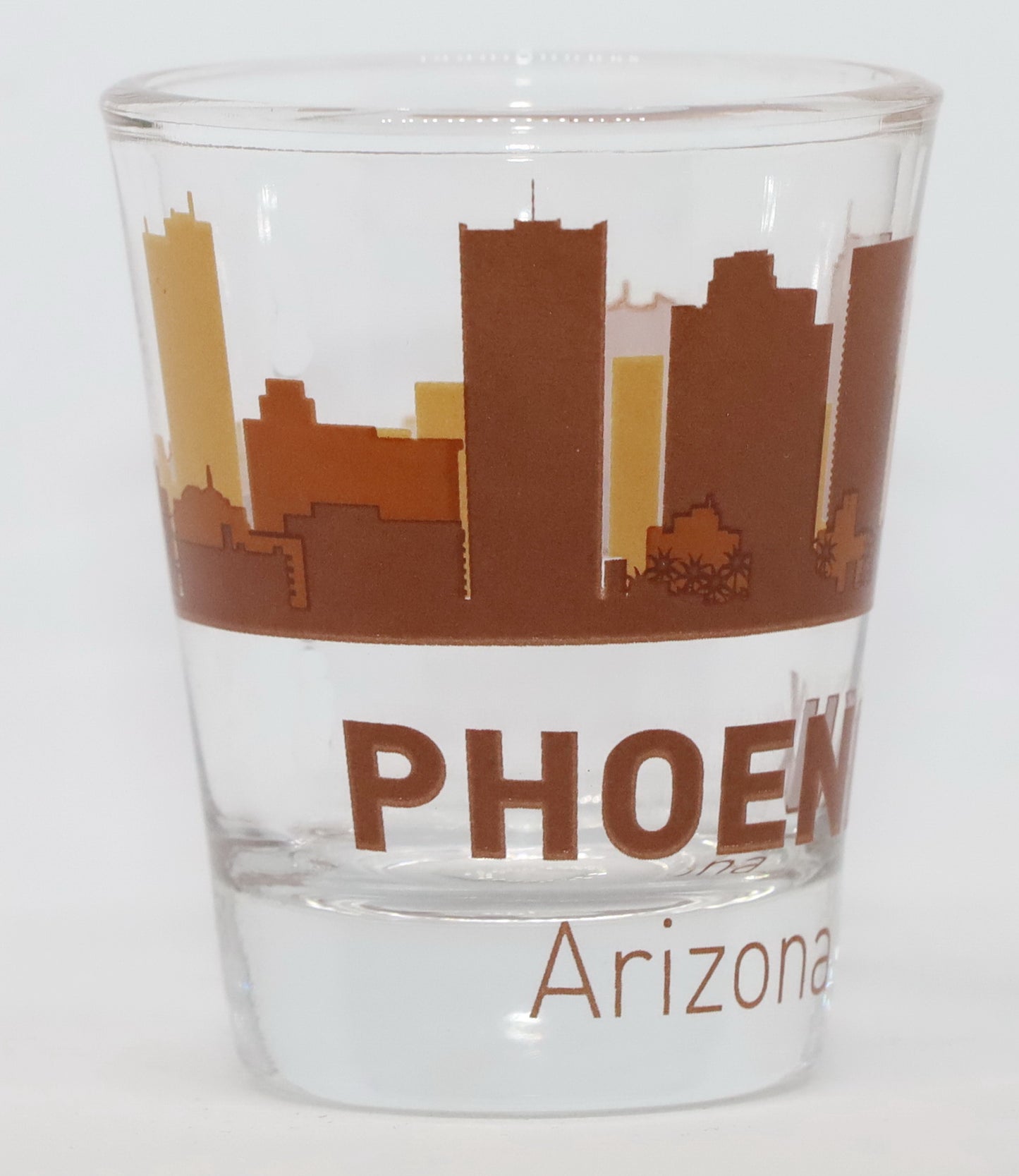 Phoenix Arizona Sunset Skyline Shot Glass