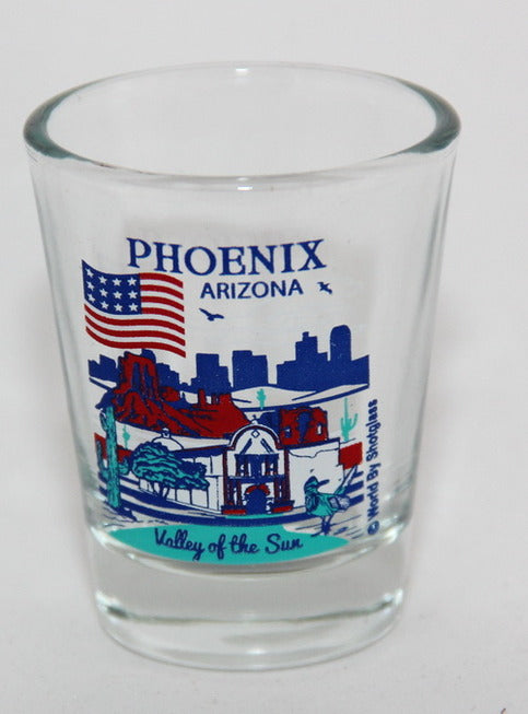 Phoenix Arizona Great American Cities Collection Shot Glass