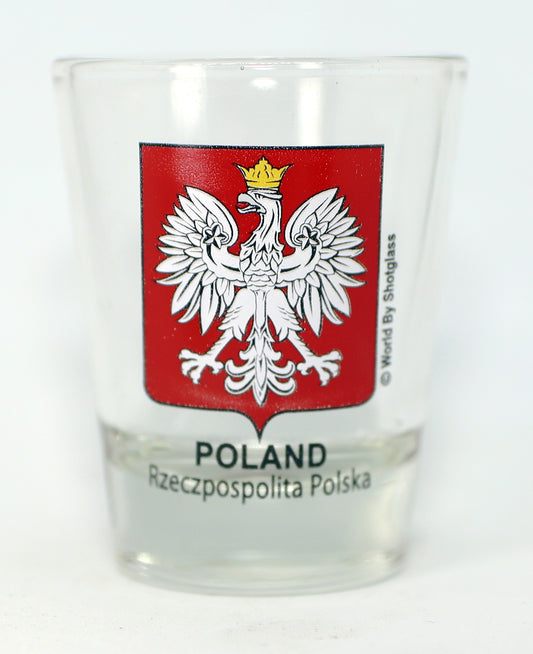 Poland Coat Of Arms Shot Glass