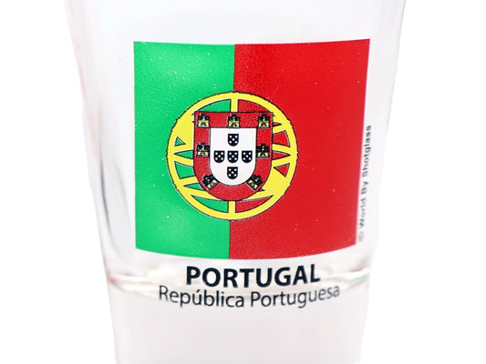 Portugal Flag Shot Glass