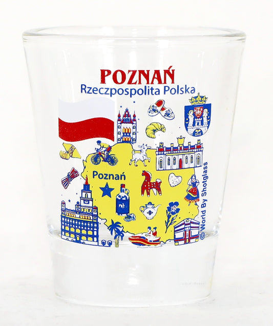 Poznan Poland Great Polish Cities Collection Shot Glass