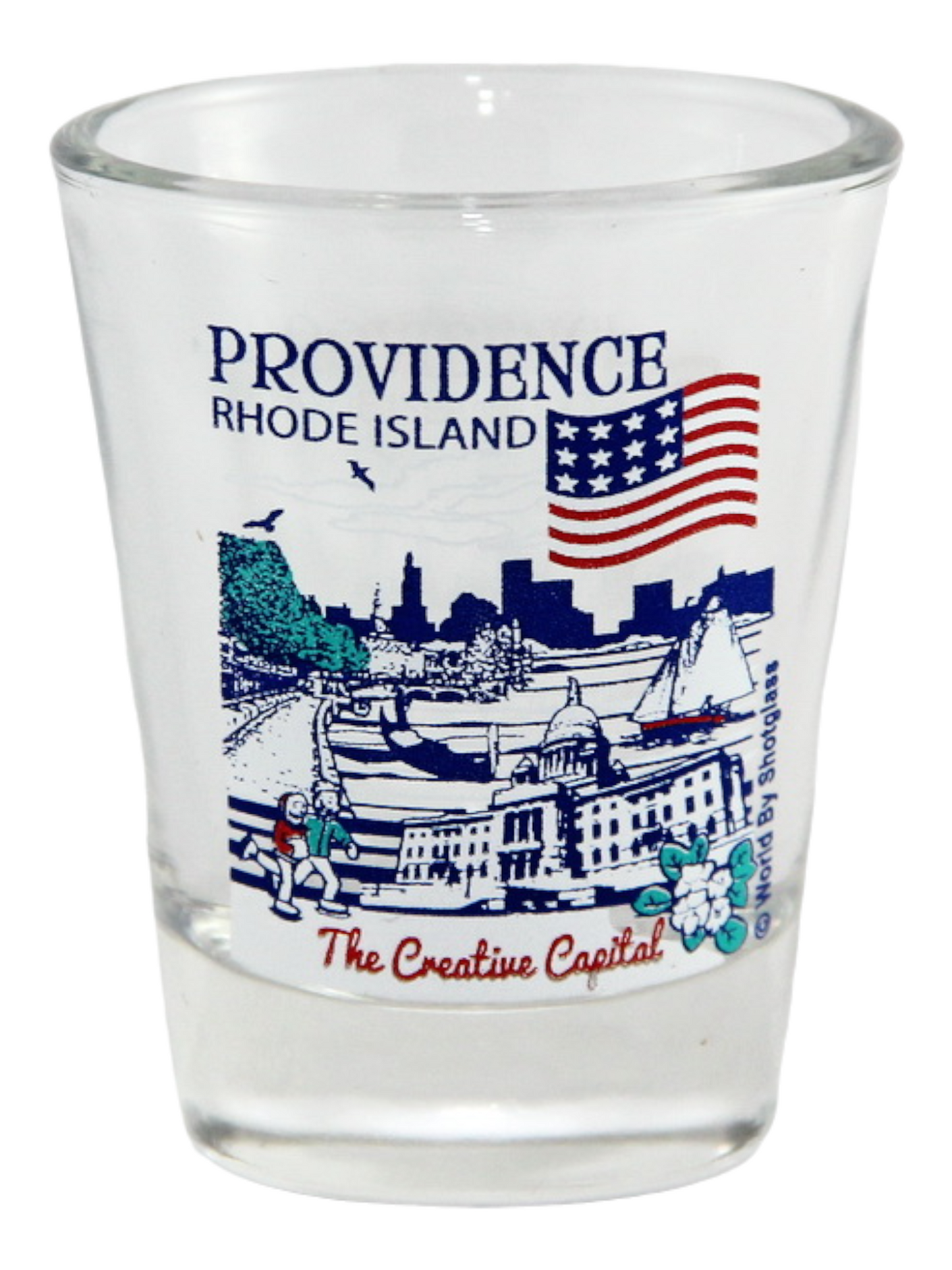 Providence Rhode Island Great American Cities Collection Shot Glass