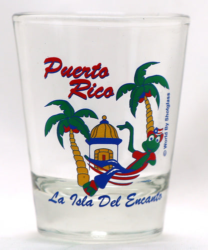 Puerto Rico Souvenir Boxed Shot Glass Set (Set of 6)