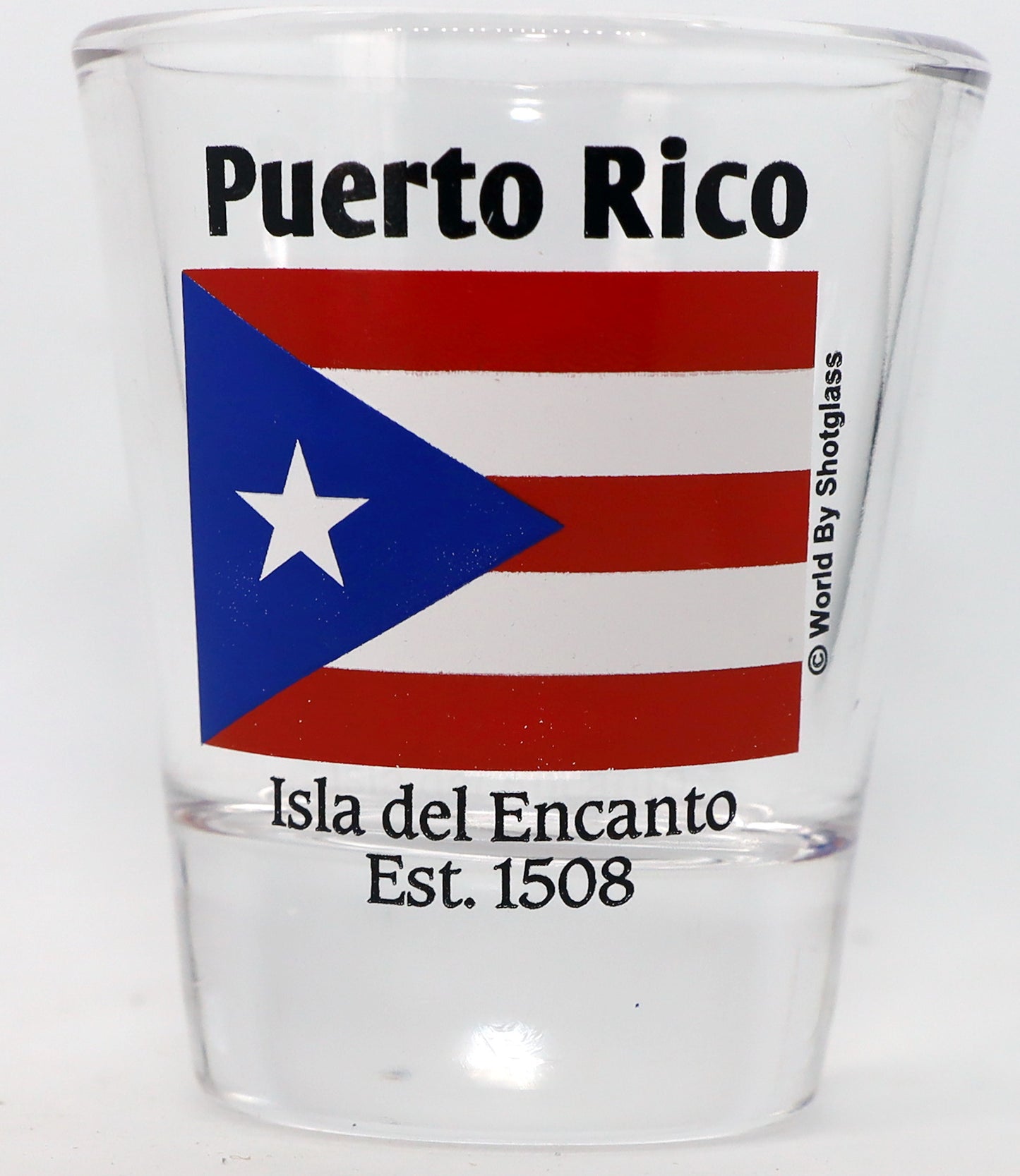 Puerto Rico Caribbean Shot Glass Boxed Set (Set of 2)