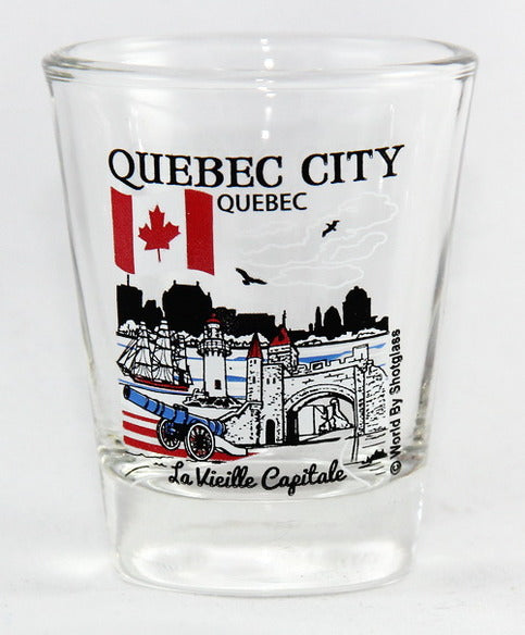 Quebec City Quebec Canada Great Canadian Cities Collection Shot Glass
