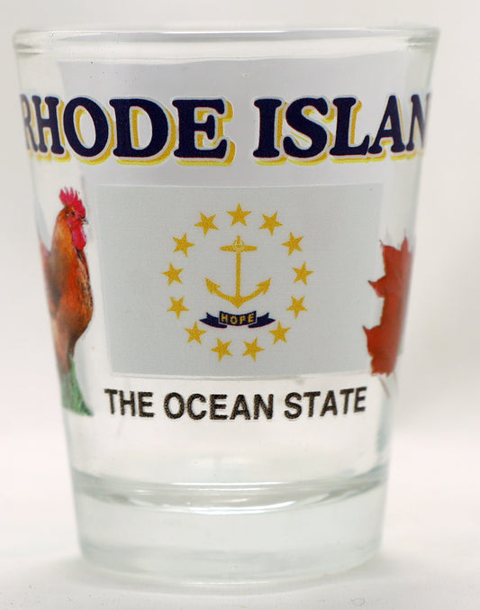 Rhode Island The Ocean State All-American Collection Shot Glass