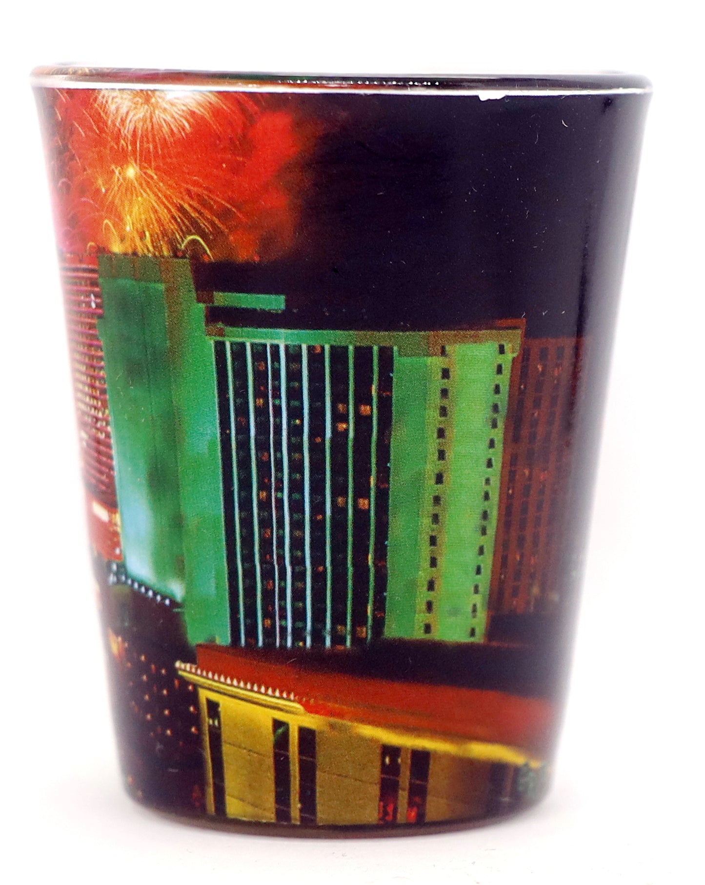 Reno Nevada Fireworks In-and-Out Shot Glass