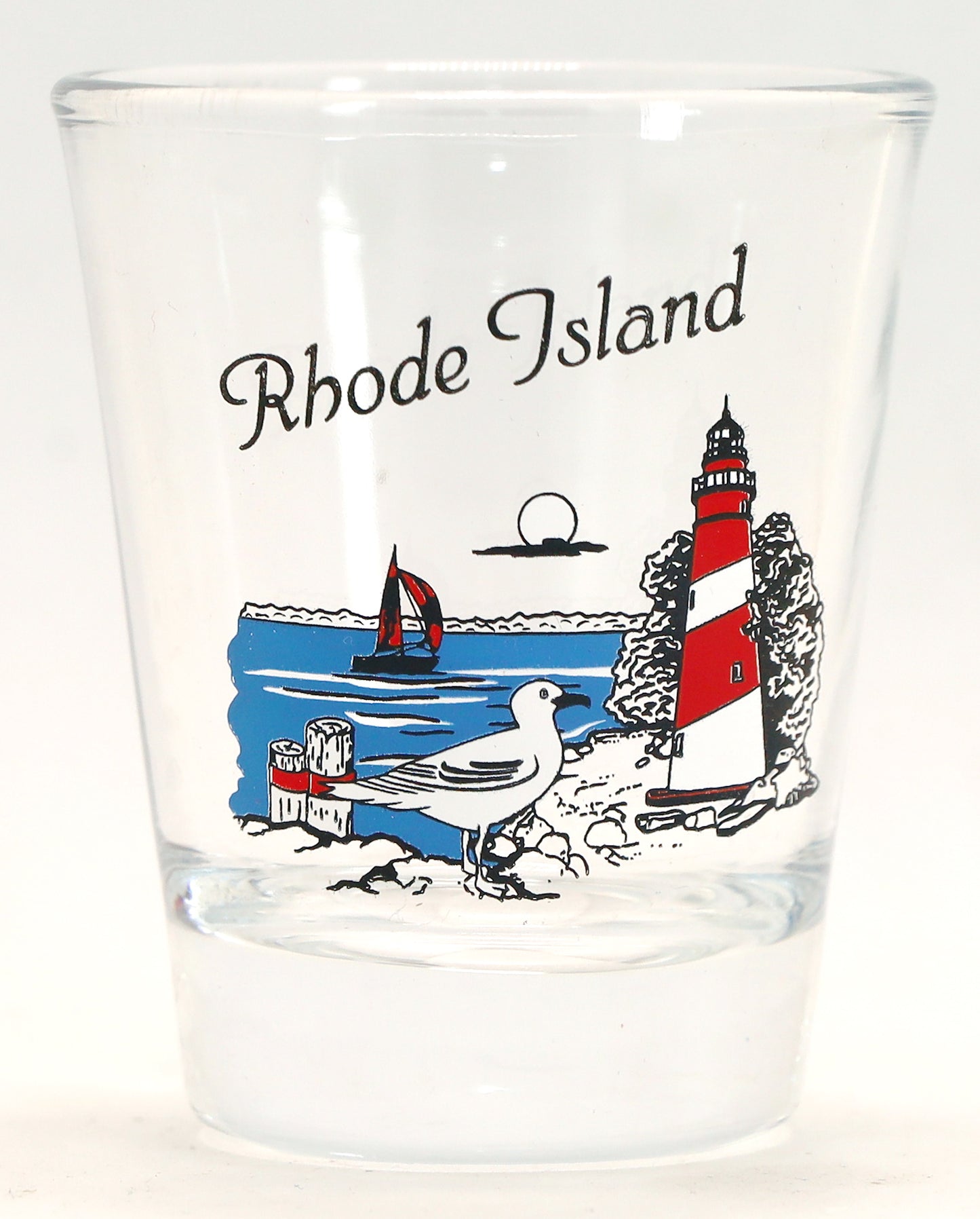 Rhode Island Lighthouse Scene Shot Glass