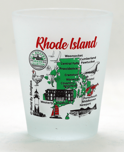 Rhode Island United States USA Souvenir Boxed Shot Glass Set (Set of 6)