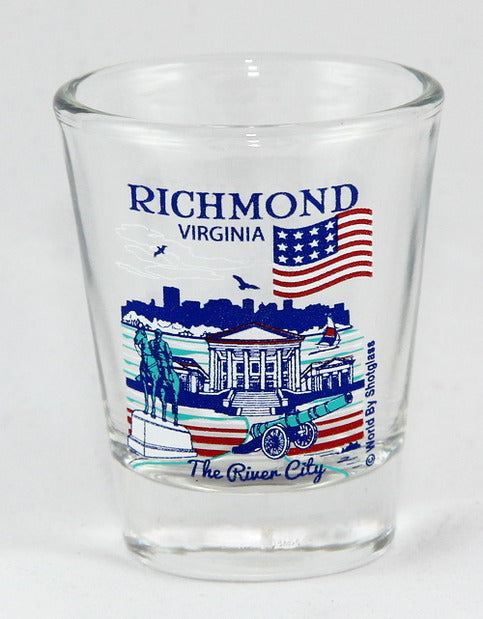 Richmond Virginia Great American Cities Collection Shot Glass