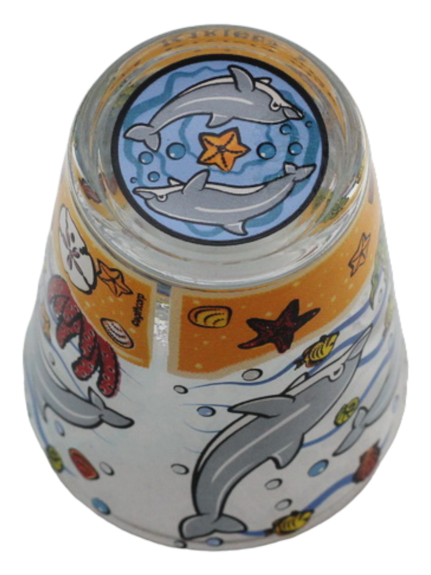 Riviera Maya Mexico Jumping Dolphins Bottom Design Shot Glass